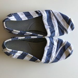Striped Canvas Toms