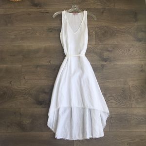 Calypso St. Barth white linen sundress