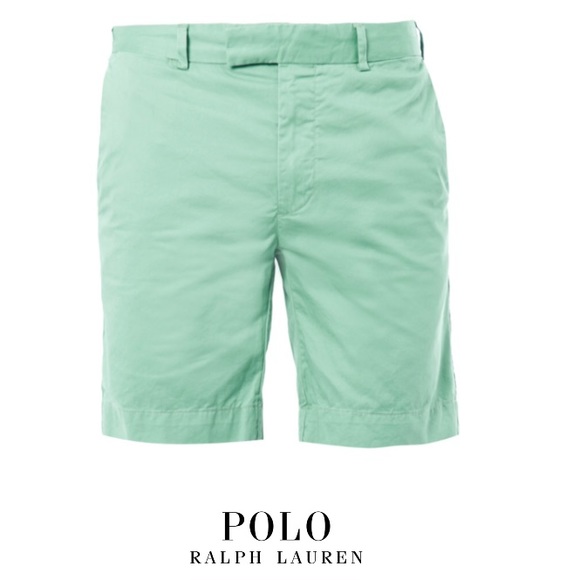 Polo Ralph Lauren Other - Polo Ralph Lauren Men Green Slimfit Cotton Shorts