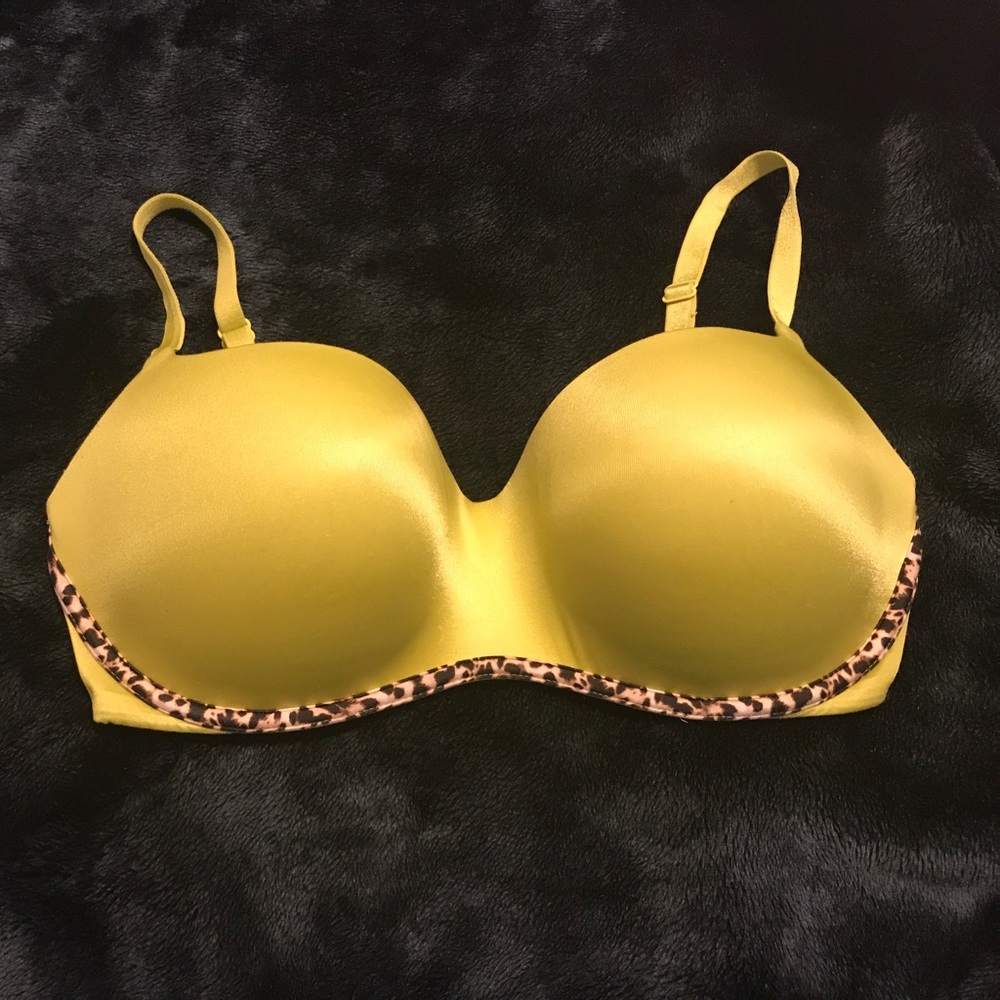 Victoria's Secret Balconet Lime Green 34DD