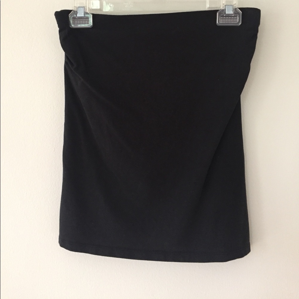 Basic black tube top