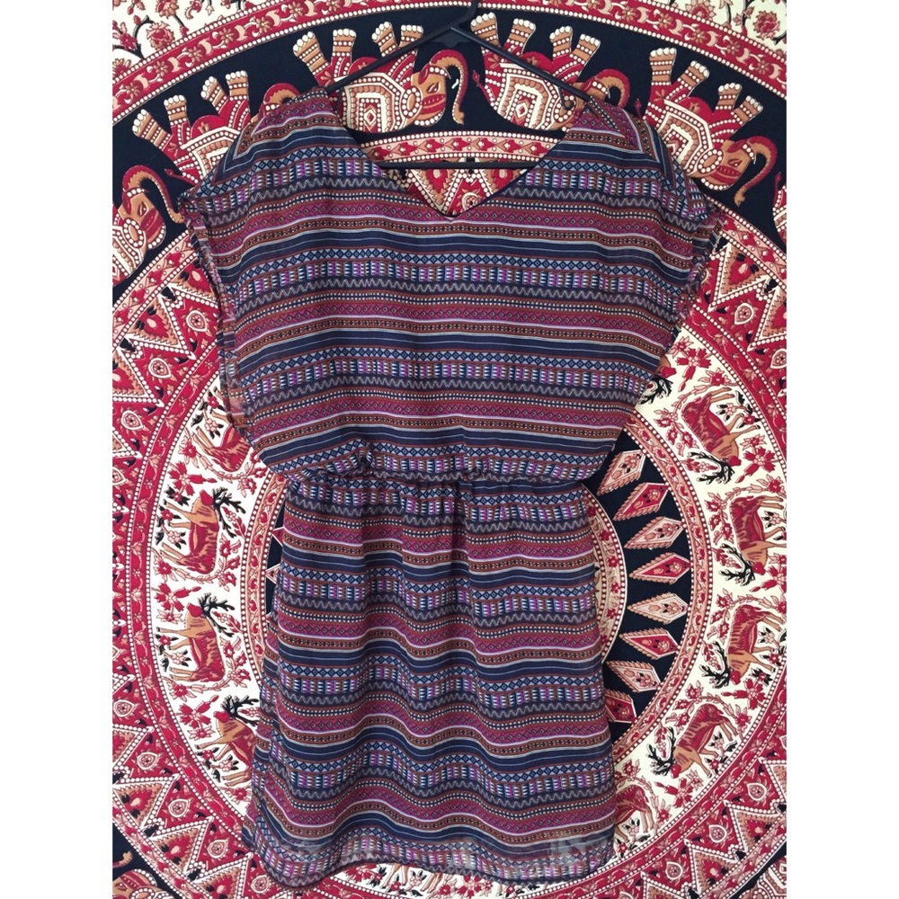 Colorful Aztec Dress