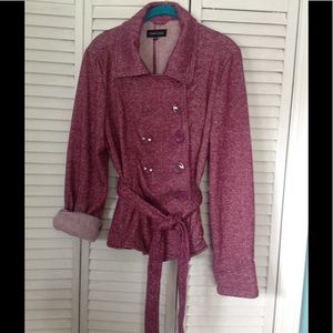 FleeceLined Double Breasted Jacket