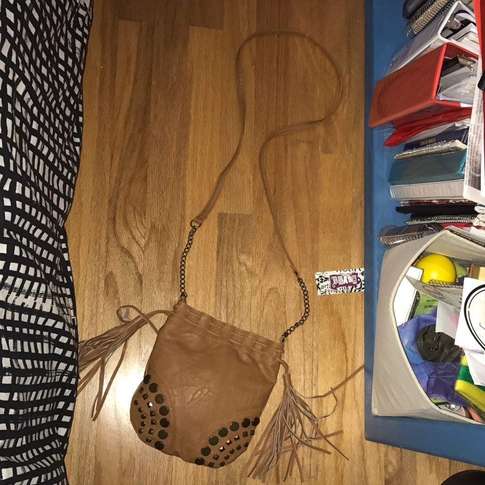 Cute brown side bag/purse