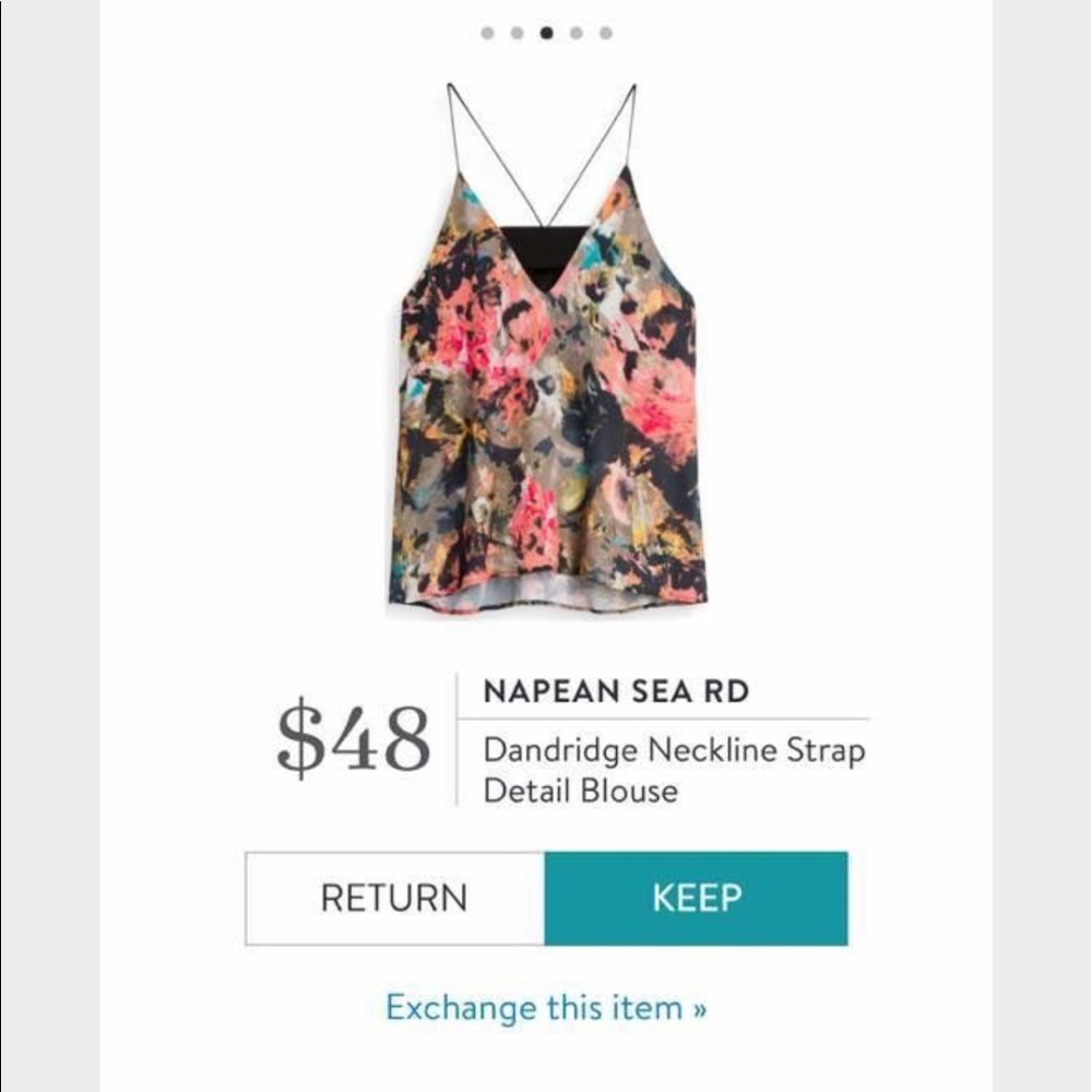 ✨New✨ NSR Floral Tank from Stitch Fix