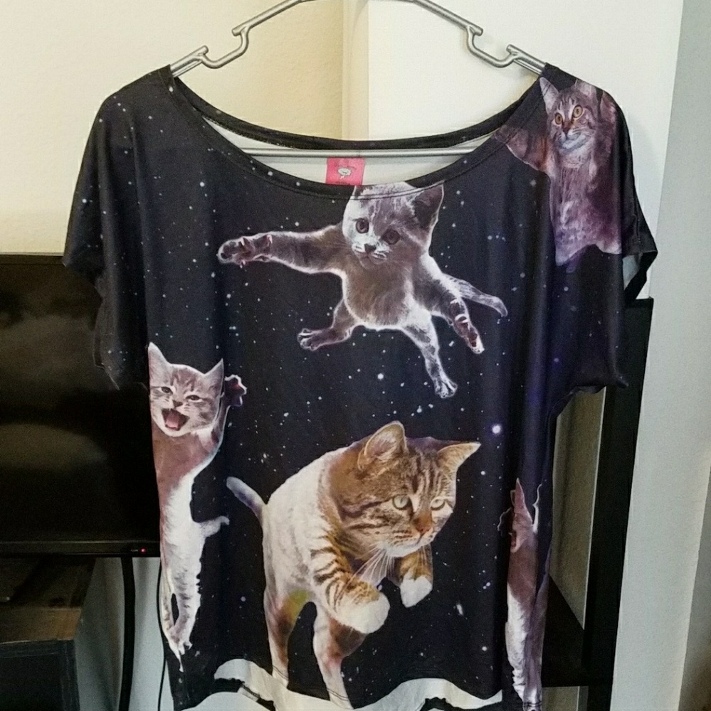 Galaxy Cat shirt