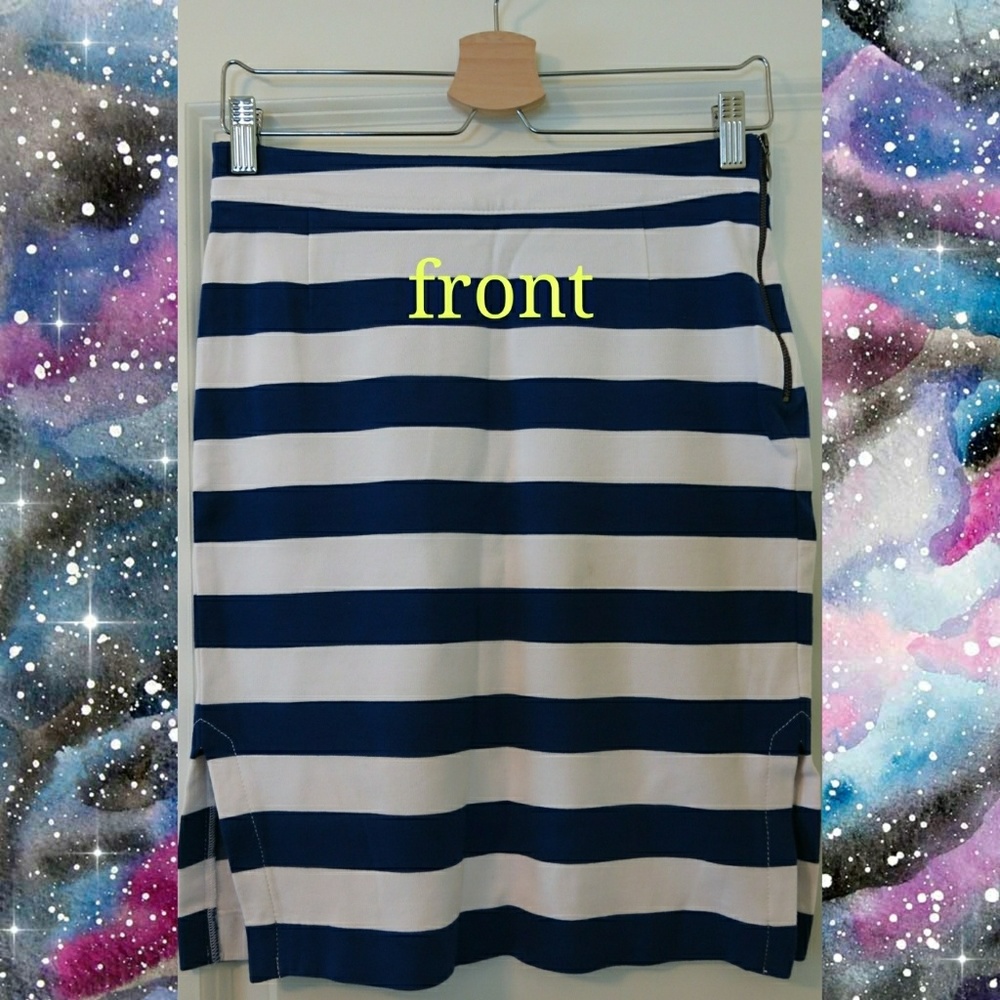 Banana republic stripped skirt