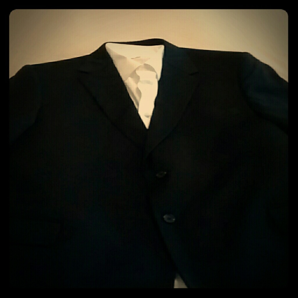 Navy Jos A Bank Signature Collection Regal 46S