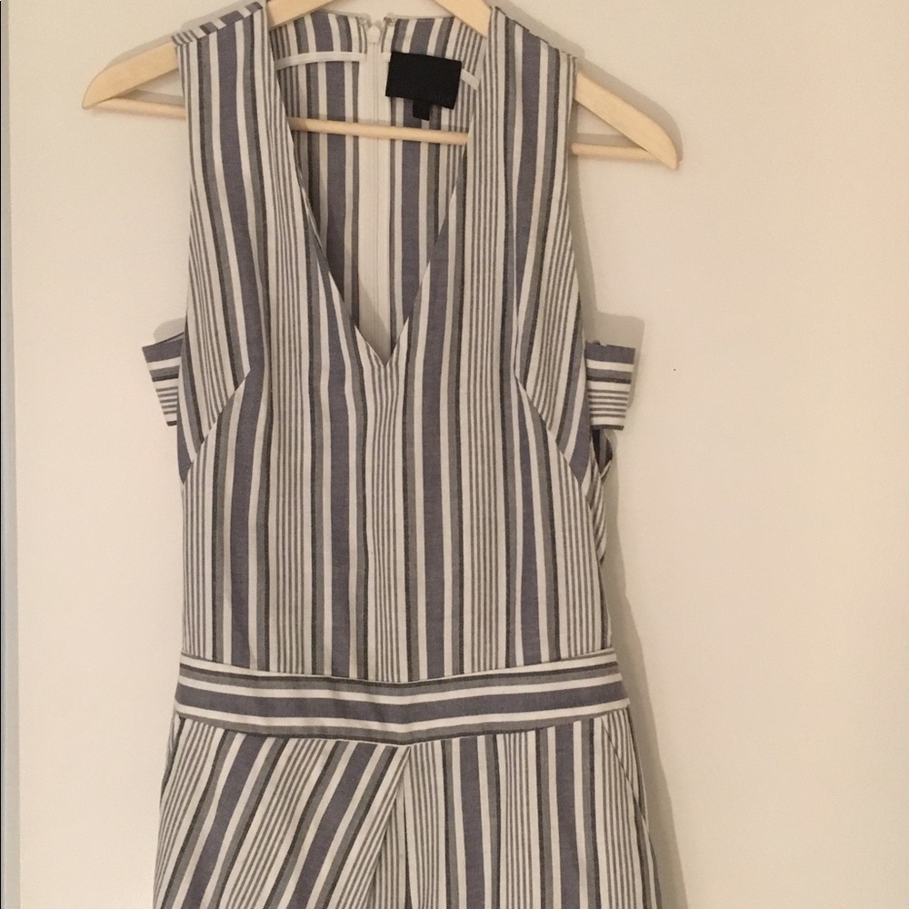 Intermix Striped Jumpsuit