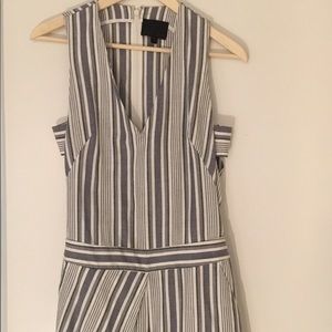 Intermix Striped Jumpsuit