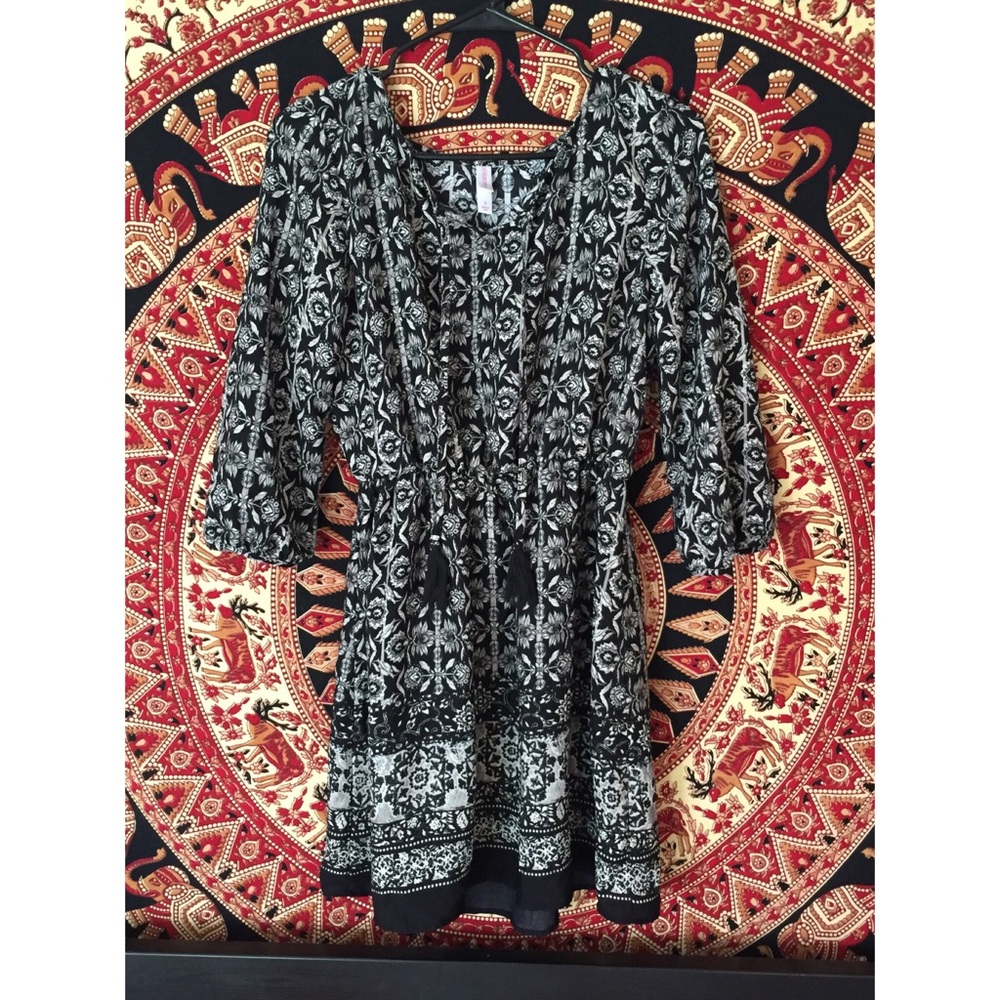 Floral Patterned Xhilaration Dress