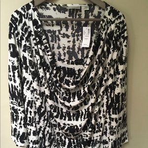 Avenue 3/4 sleeve Flowy Shirt