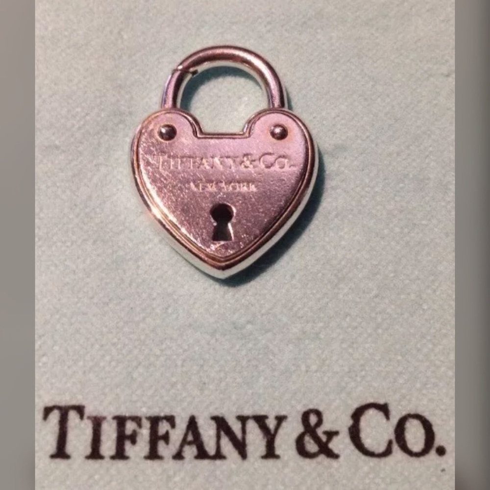 Tiffany Arclight Heart Padlock 925 - RARE