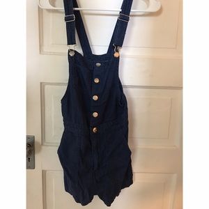 Overall Shorts