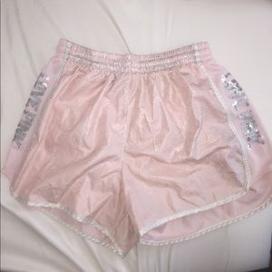 Printed PINK Athletic Shorts