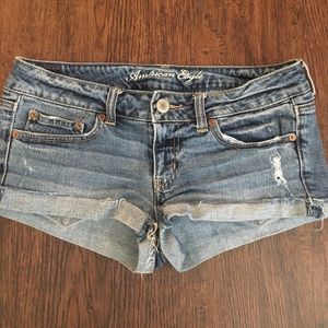 American eagle jean shorts