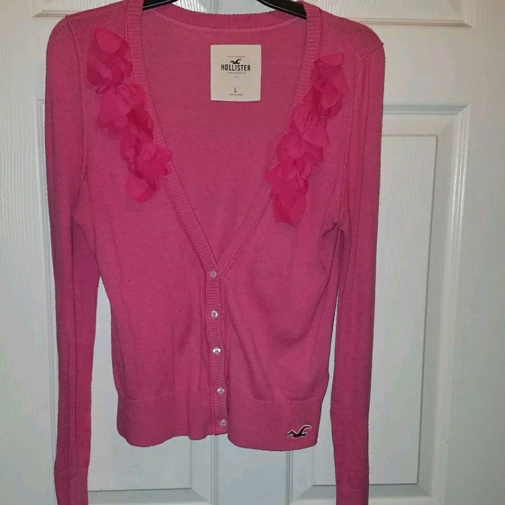 Hollister pink sweater