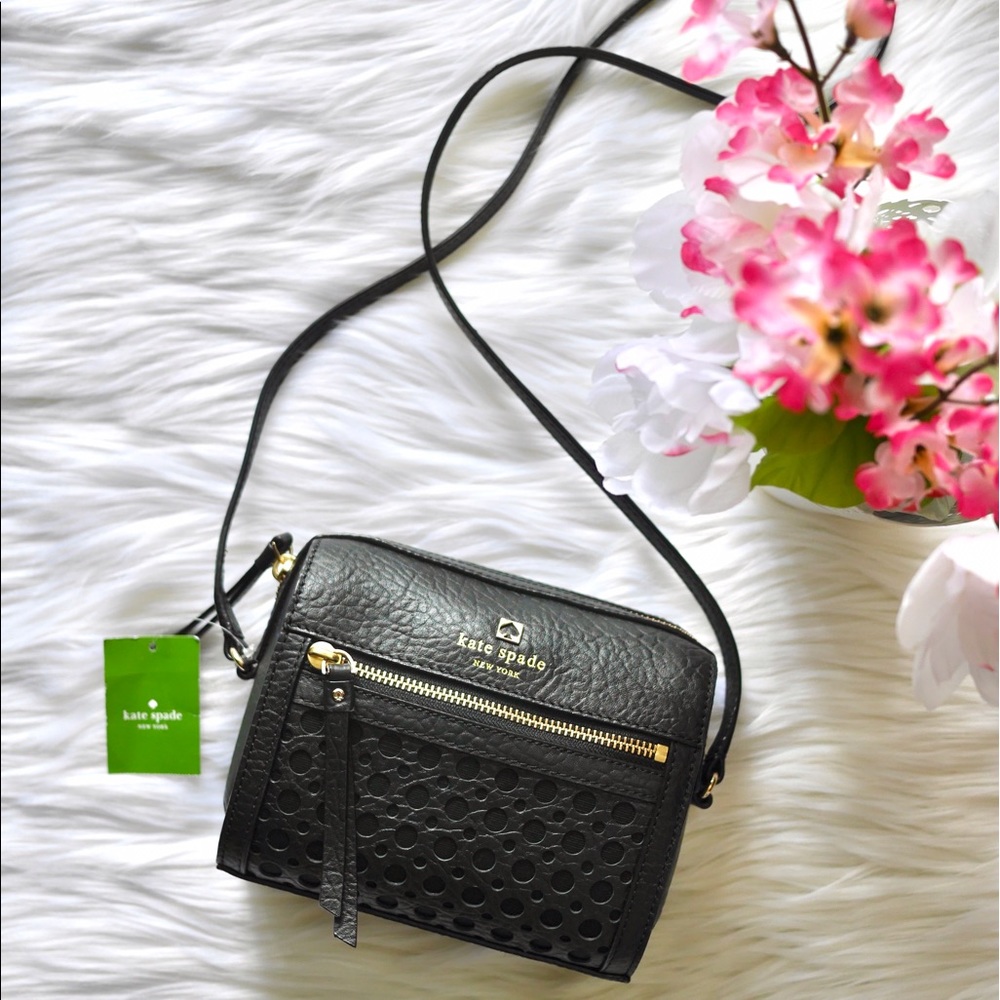 Kate Spade Looloo Perri Lane Bubbles in Black