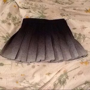 AA black ombré tennis skirt