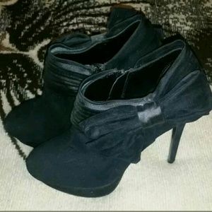 Bakers black booties