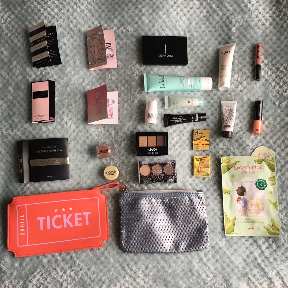 Ipsy and Sephora Makeup Sample Bundle