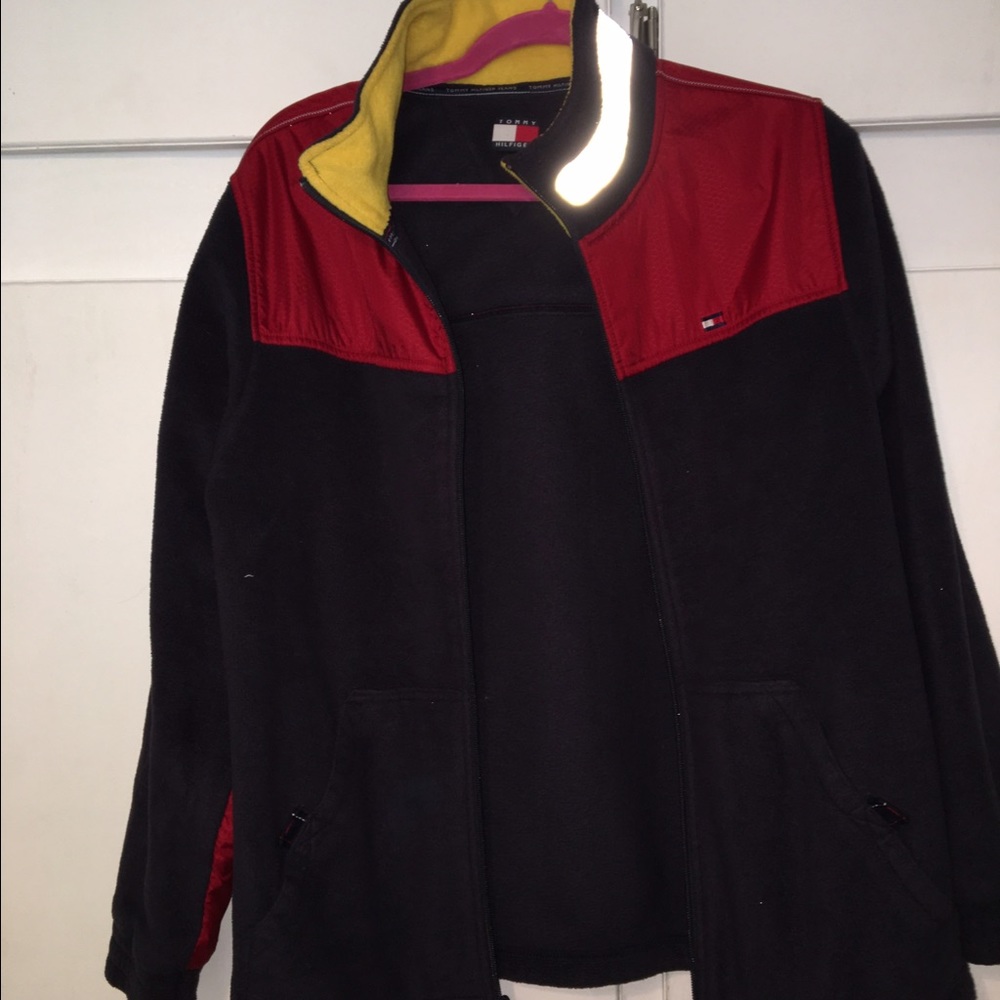 Vintage Tommy Hilfiger fleece jacket