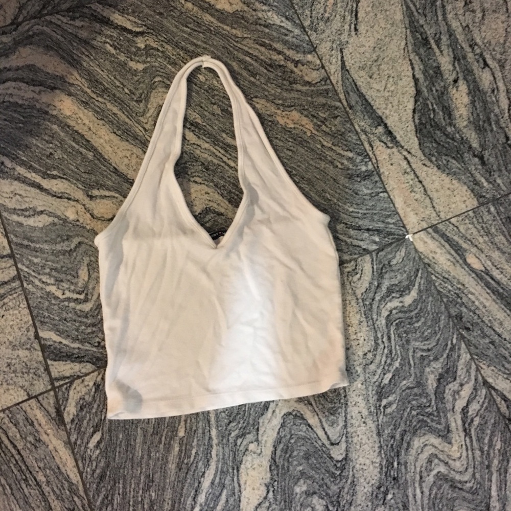 Brandy Melville white crop top