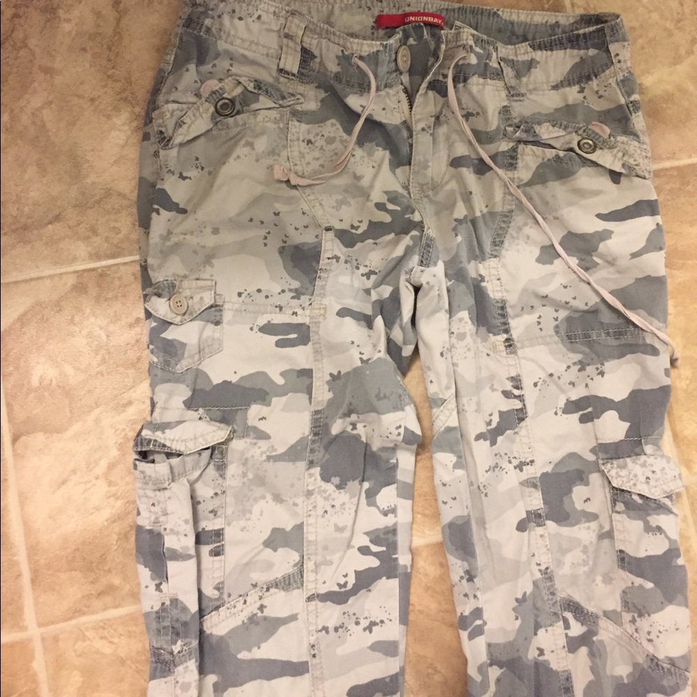 ❤️UNIONBAY CAMO CARGO PANTS❤️size3