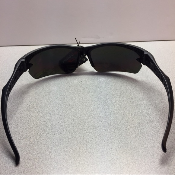 Shatterproof Black Sunglasses with Colorful Lenses - Picture 5 of 7