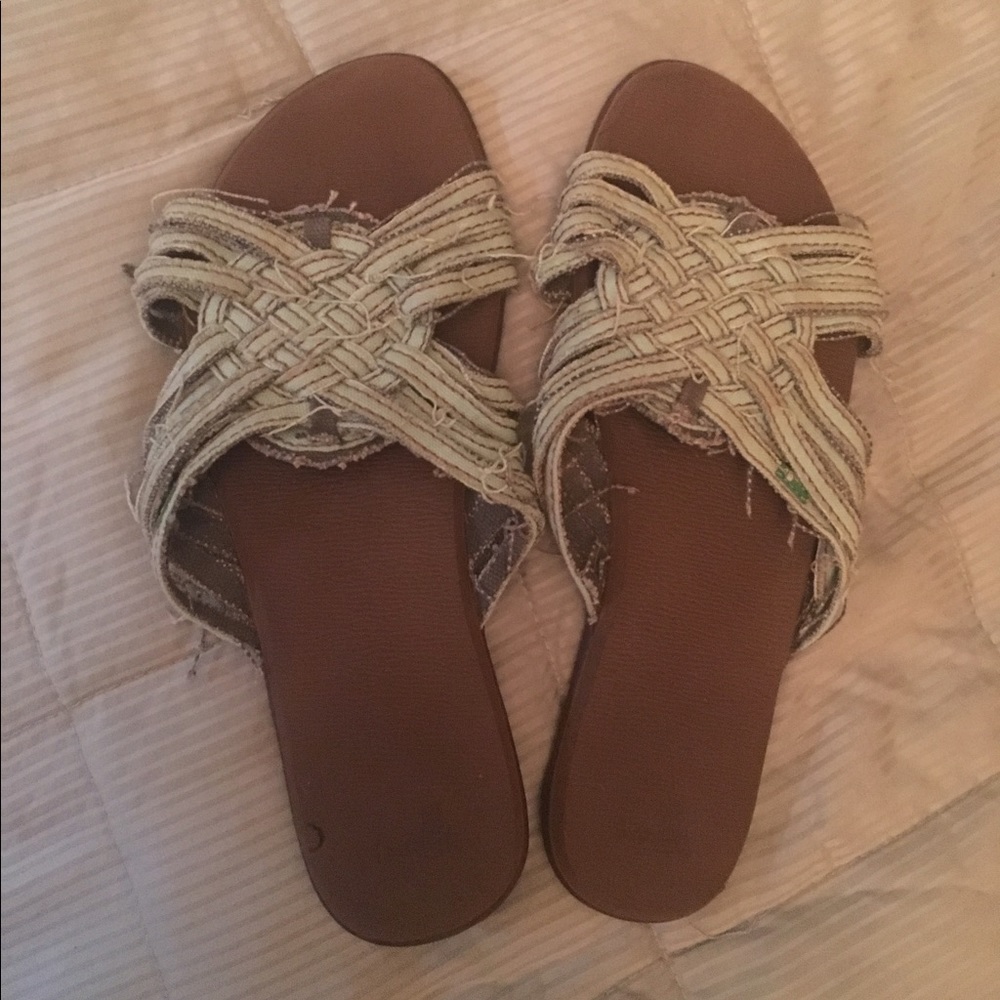 Teal Sandals