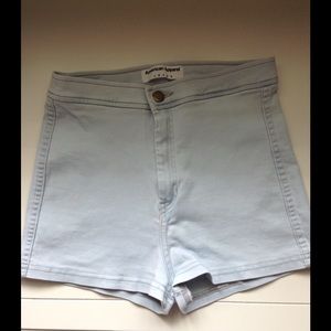 American apparel high waisted shorts