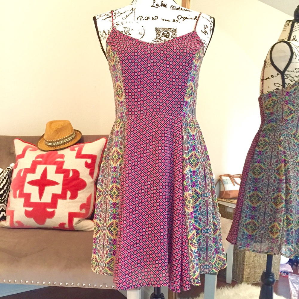 Bright and fun sundress.
