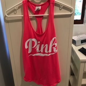 neon pink racerback VS pink top! neon pink racerback VS pink top!