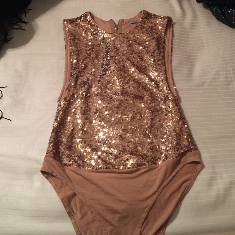 Sequin bodysuit