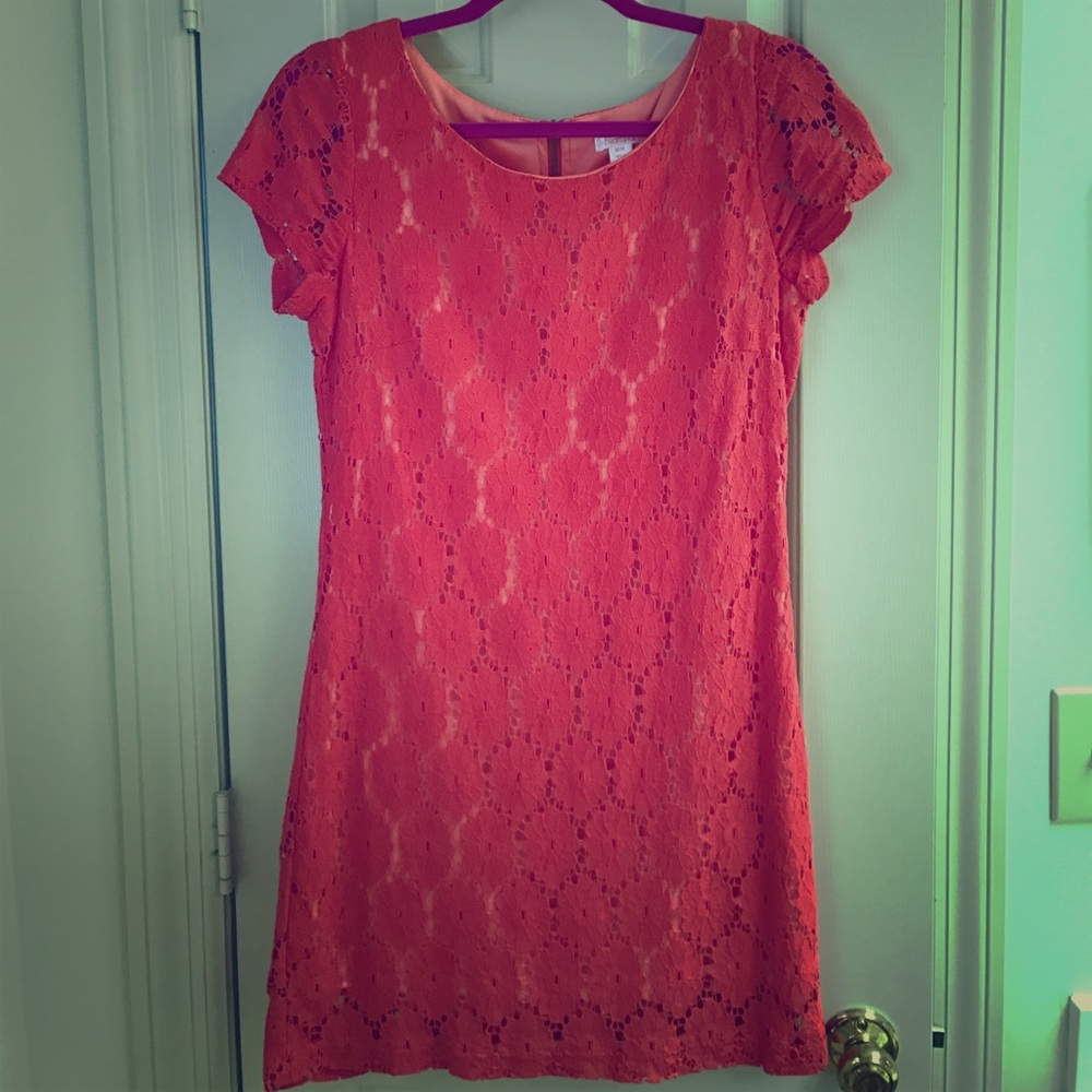 Xhilaration Coral lace dress