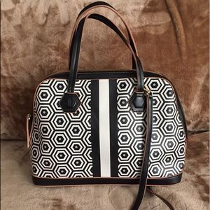 Jonathan Adler Honeycomb Dome Satchel