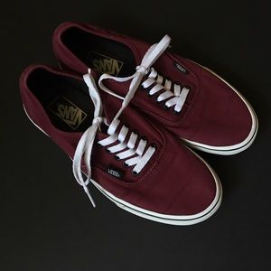 Classic Maroon Vans