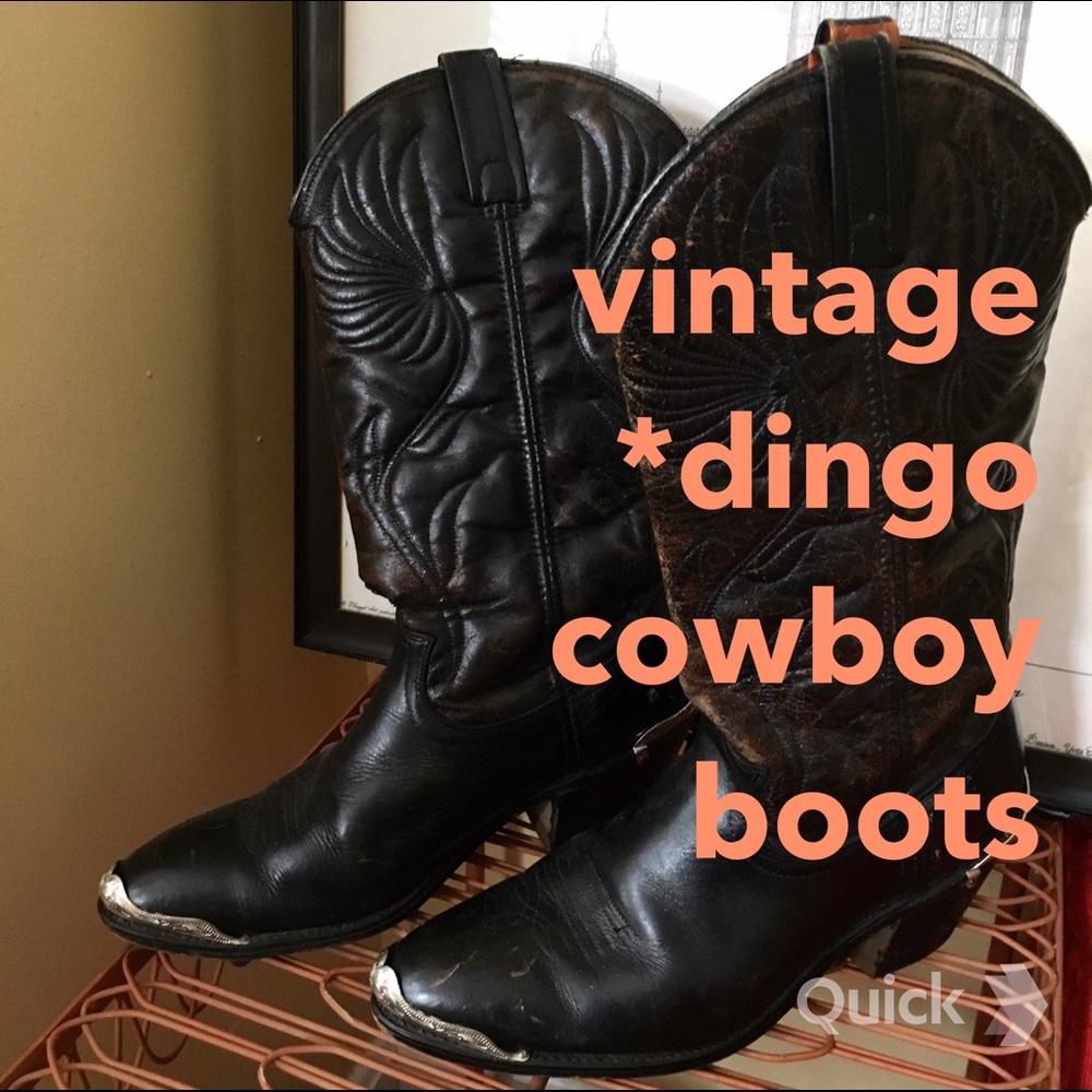 Vintage Dingo Cowboy Boots
