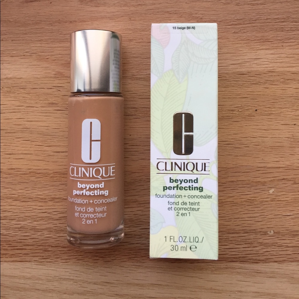 CLINIQUE beyond perfecting foundation + concealer