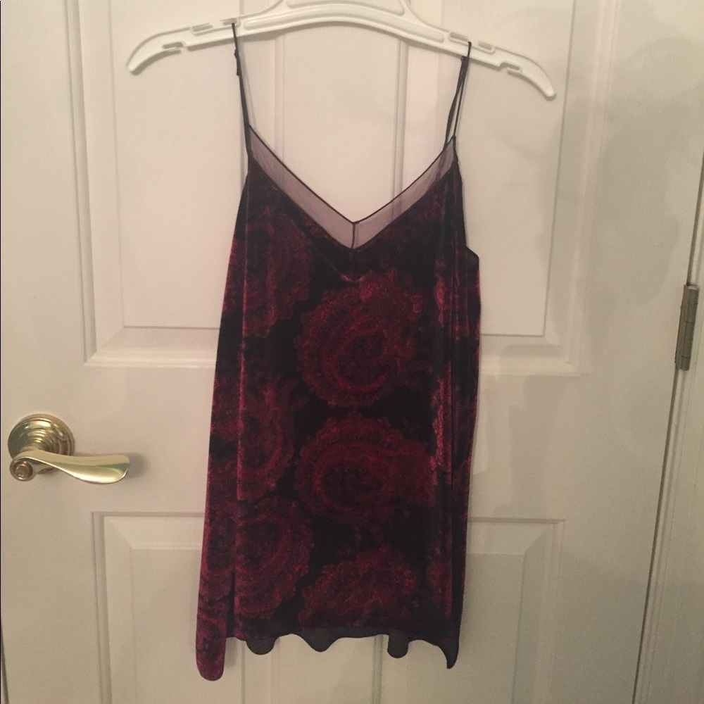 Free People Velvet Tank