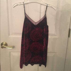 Free People Velvet Tank