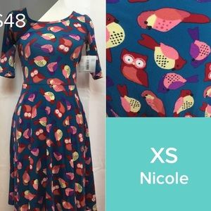 NWT LuLaRoe Nicole Dress