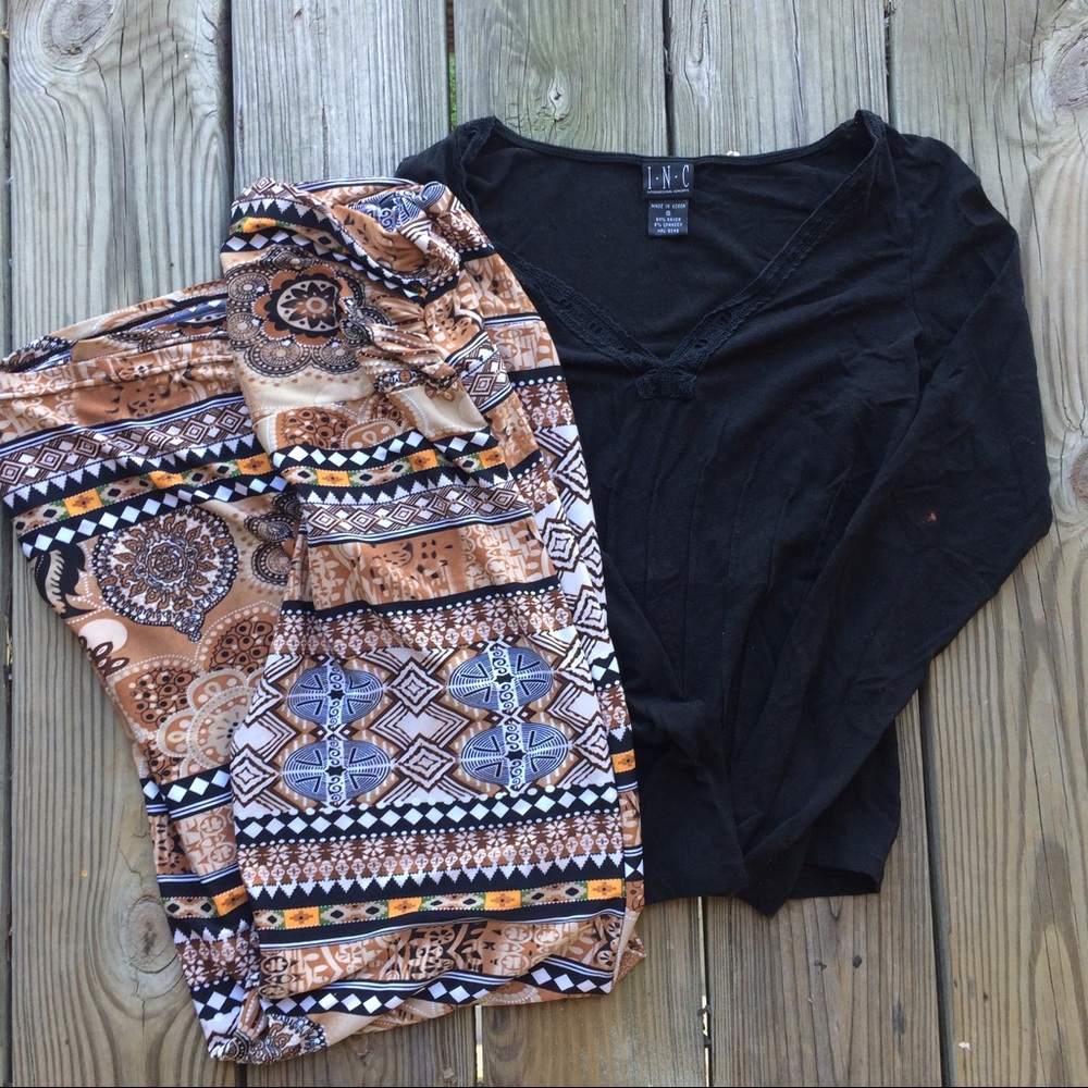 Printed Palazzo Pants