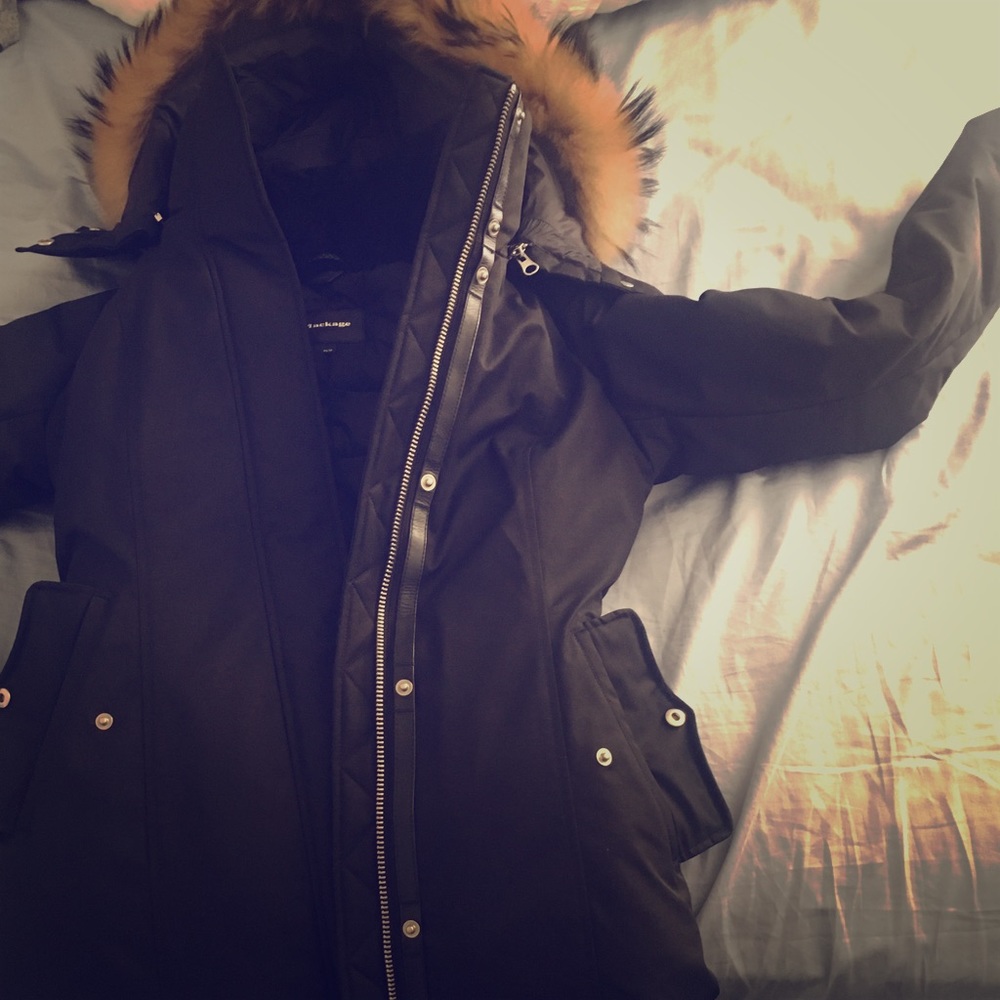Mackage super warm down coat xs black
