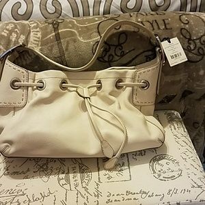 Cole Haan Purse...cream / white