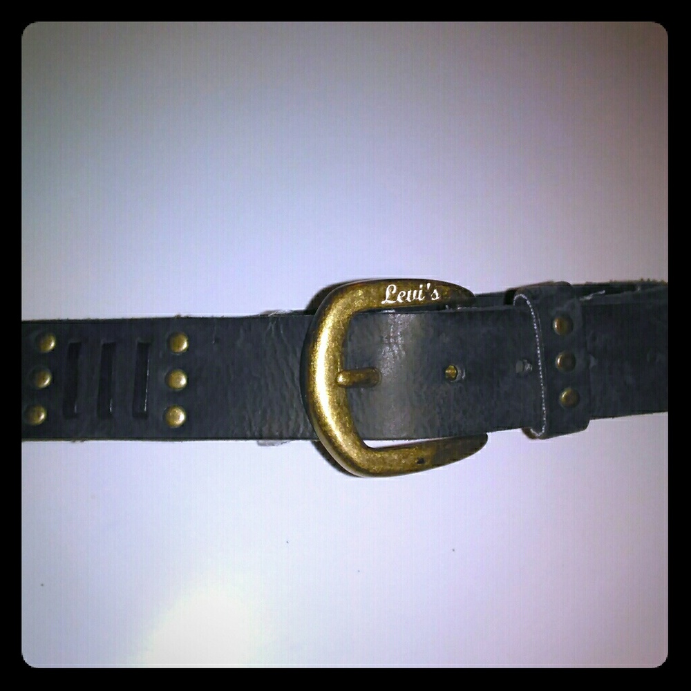 Levi's brown leather belt