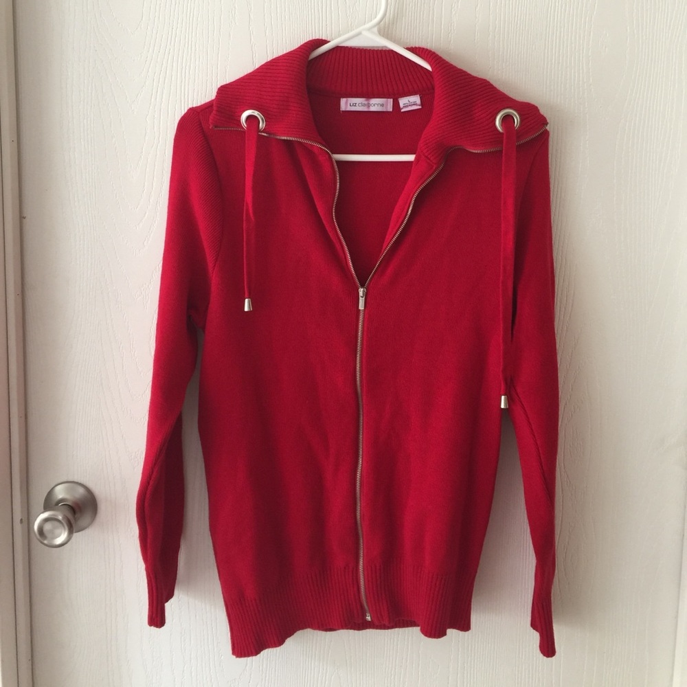 🌈SALE! Rich red cardigan!