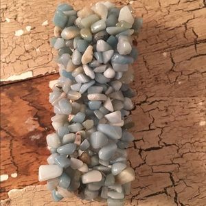 Blue stone bracelet