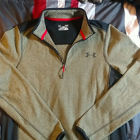 Mens Under? Armour cold gear quarter zip - Picture 1 of 5