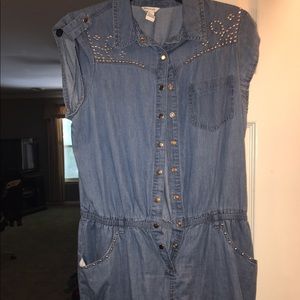 Forever 21 Jean Romper